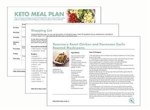 Free Healthy Keto Meal Plans
